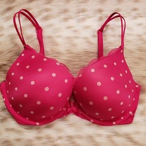 Victoria's Secret Very Sexy Push-up 34D Polka Dots